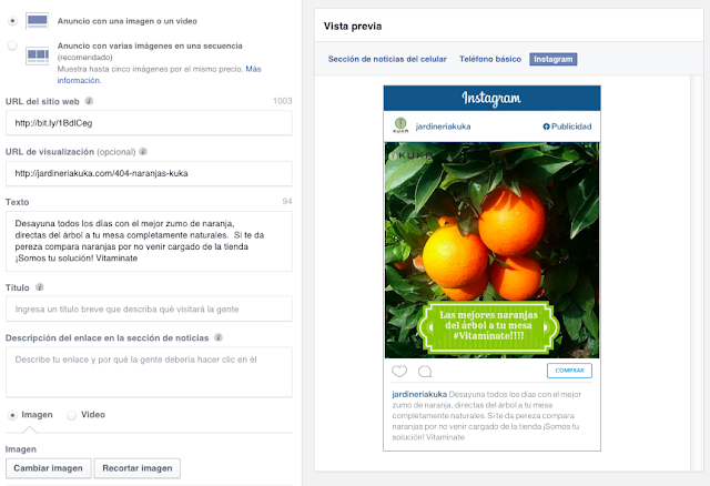 Como hacer anuncios en Instagram