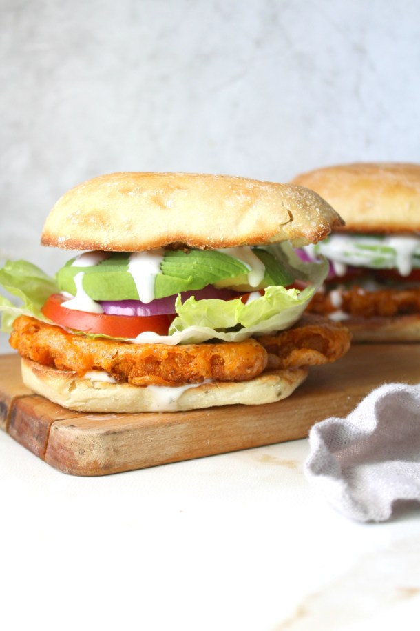 ULTIMATE VEGAN BUFFALO CAULIFLOWER SANDWICH RECIPE Royale Recipes!