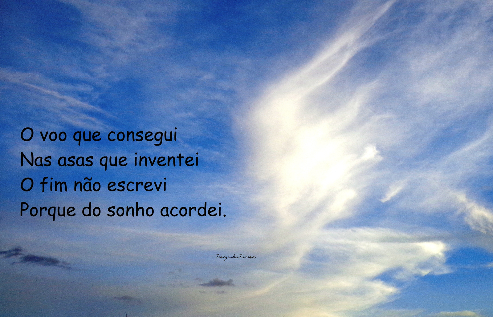 Terezinha Tavares Poema Sonho