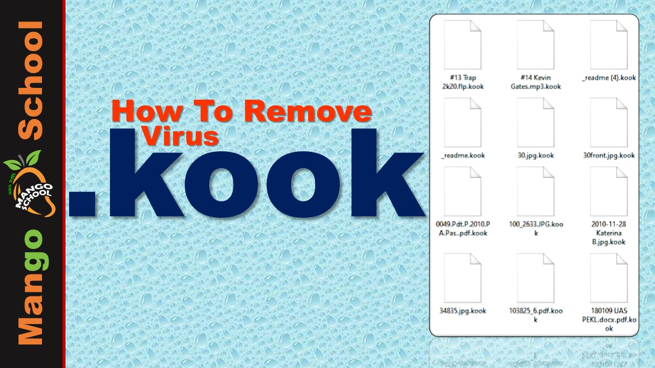 How to remove KOOK ransomware file virus