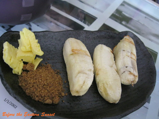 Grilled saging na saba of Blacksoup Cafe + Artspace