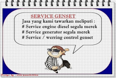 melayani service engine diesel,generator,control genset