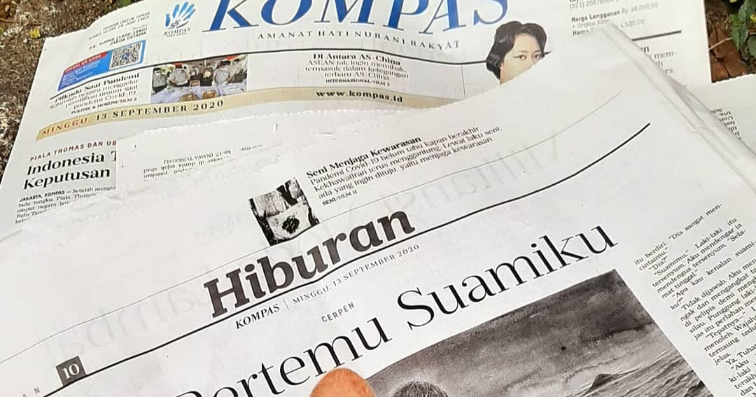Dimuat Cerpen Kompas Desi Puspitasari