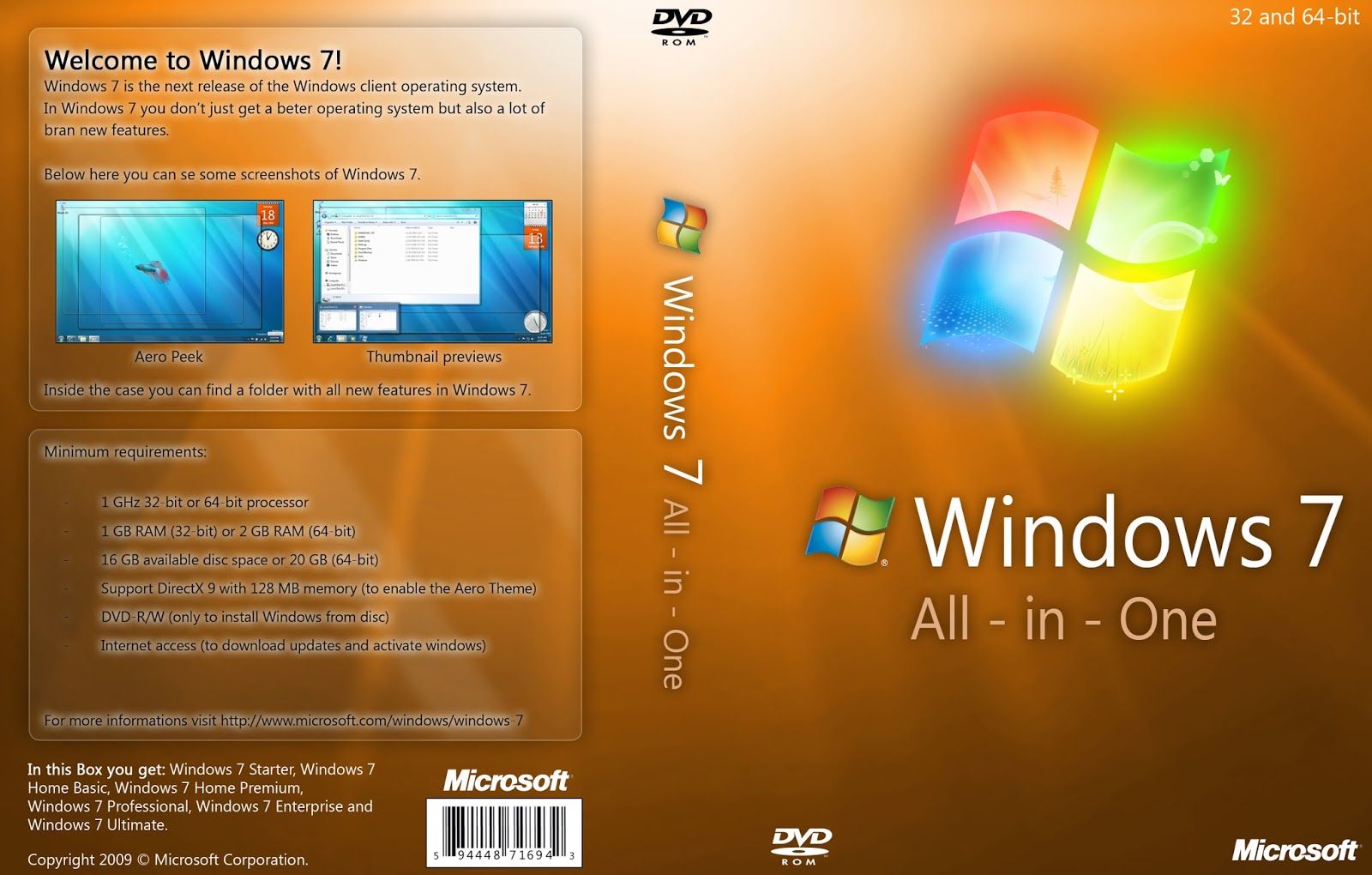 Windows 7 AIO SP1 31 In 1 Offline Installer Free Download Free Downloads