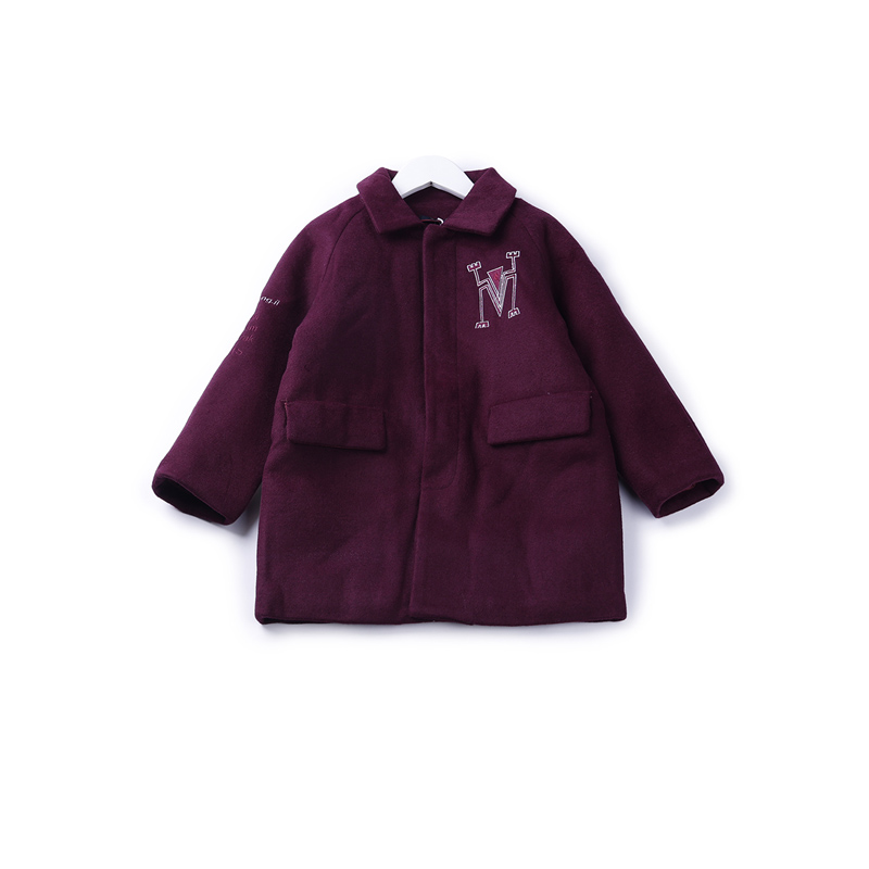 Áo Khoác Thu Đông Trẻ Em Dạ Tay Dài Có Túi - BELDINO 158180 8 2 82