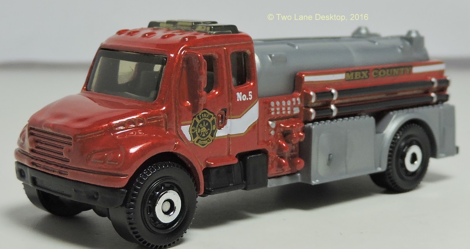 Matchbox Freightliner M2 Fire Truck and Zamboni Ice Resurfacer