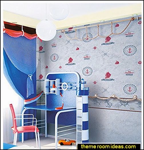 Decorating theme bedrooms Maries Manor nautical bedroom ideas