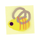 回転する蜜蜂