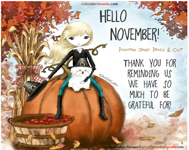 'Thought & Humor' Happy November!