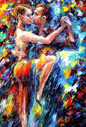 oil passion canvas painting afremov leonid tango leonidafremov