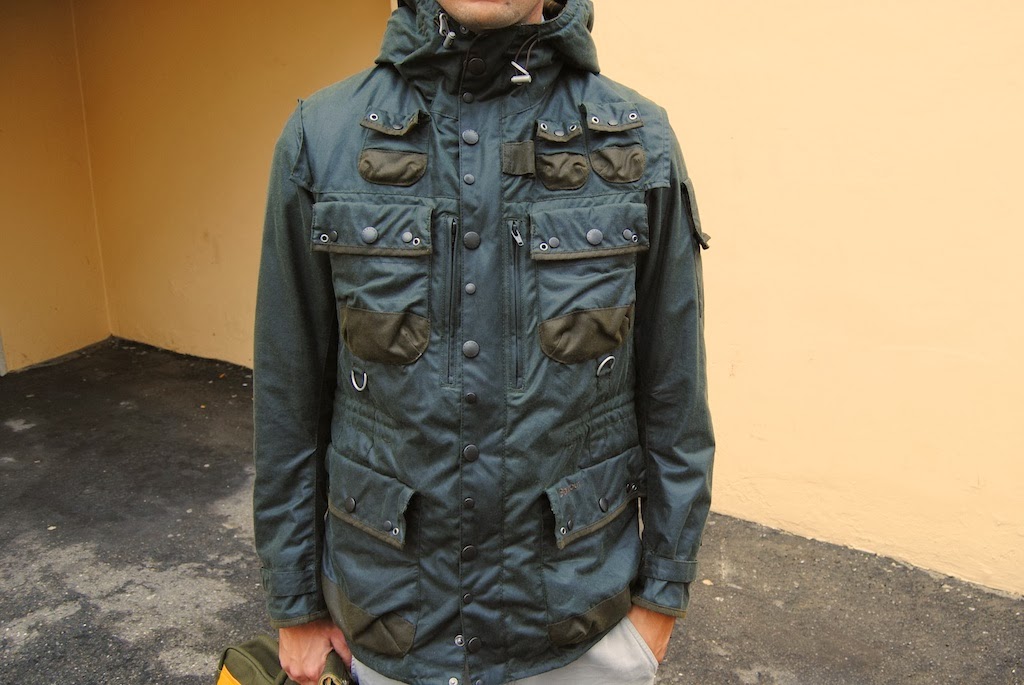 barbour tokito military jacket