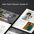 Castify Audio Podcast Elementor Template Kit 
