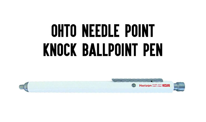 OHTO Needle Point Knock Ballpoint Pen