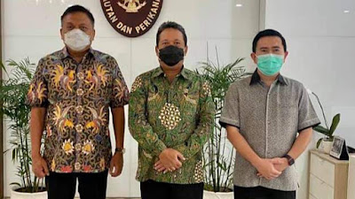 Gubernur Olly Temui Menteri KKP Trenggono, Bahas Sektor Perikanan dan Kunker ke Sulut