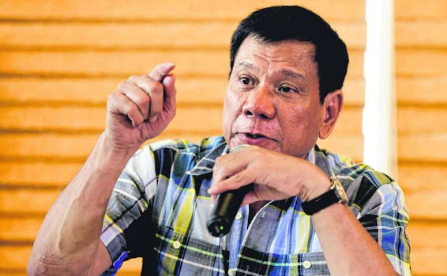 Duterte asks solons to bring back death penalty