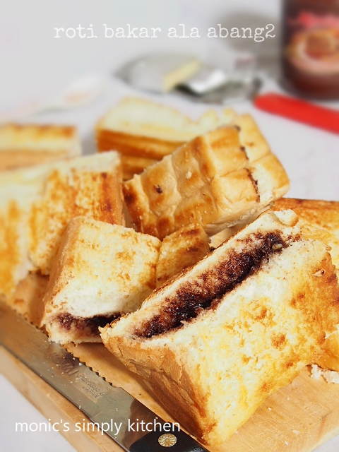 roti bakar mudah ala abang abang