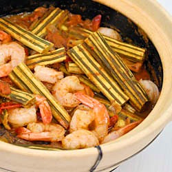 how to make the best drumstick shrimp curry?