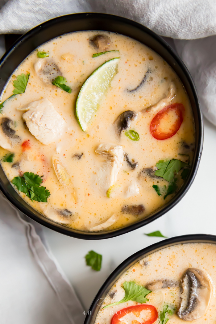 Best Ever Tom Kha Gai Soup (Thai Coconut Chicken Soup, Whole30, Paleo