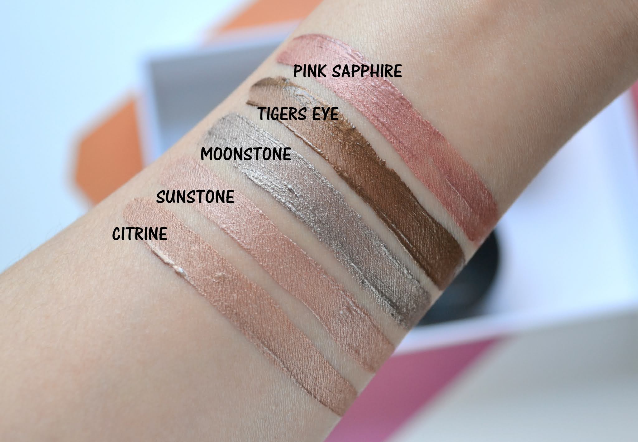 MAKEUP Avon Glimmershadow Liquid Eyeshadows with Swatches and Makeup