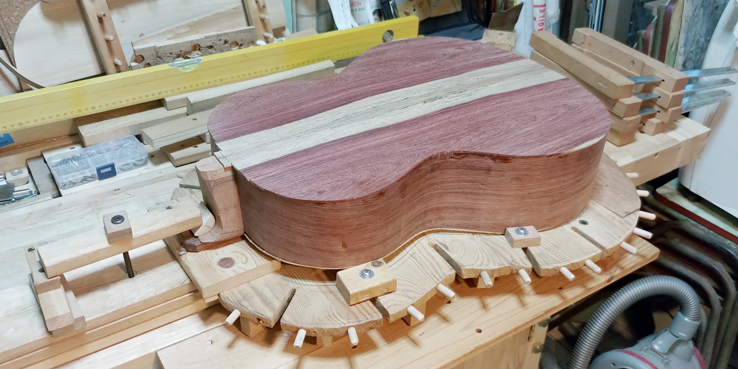 Sen's Guitar Making Blog Making the jigs for binding cutting