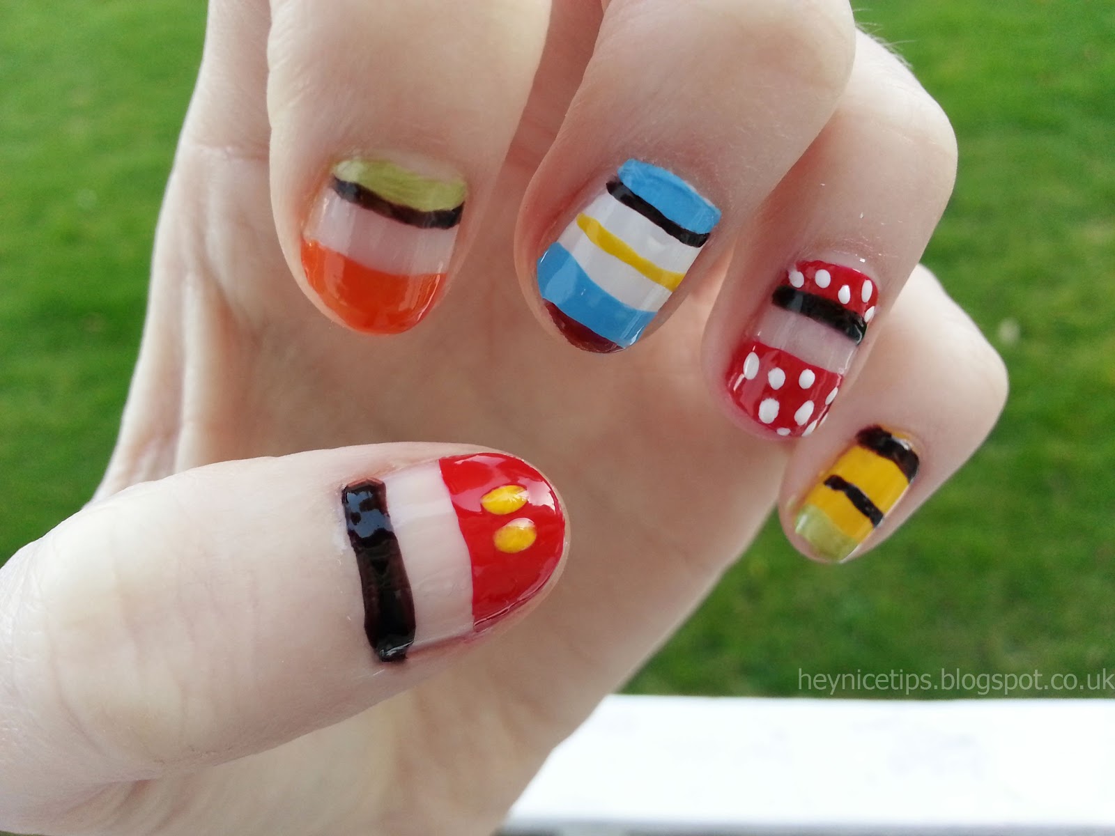 eileneandhilary: Disney Nail Designs