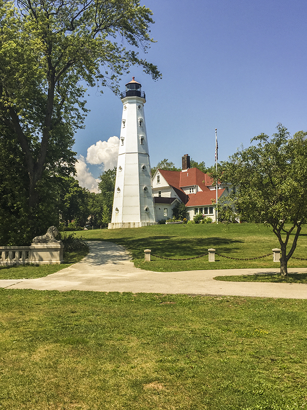 The North Point Light in Milwaukee
