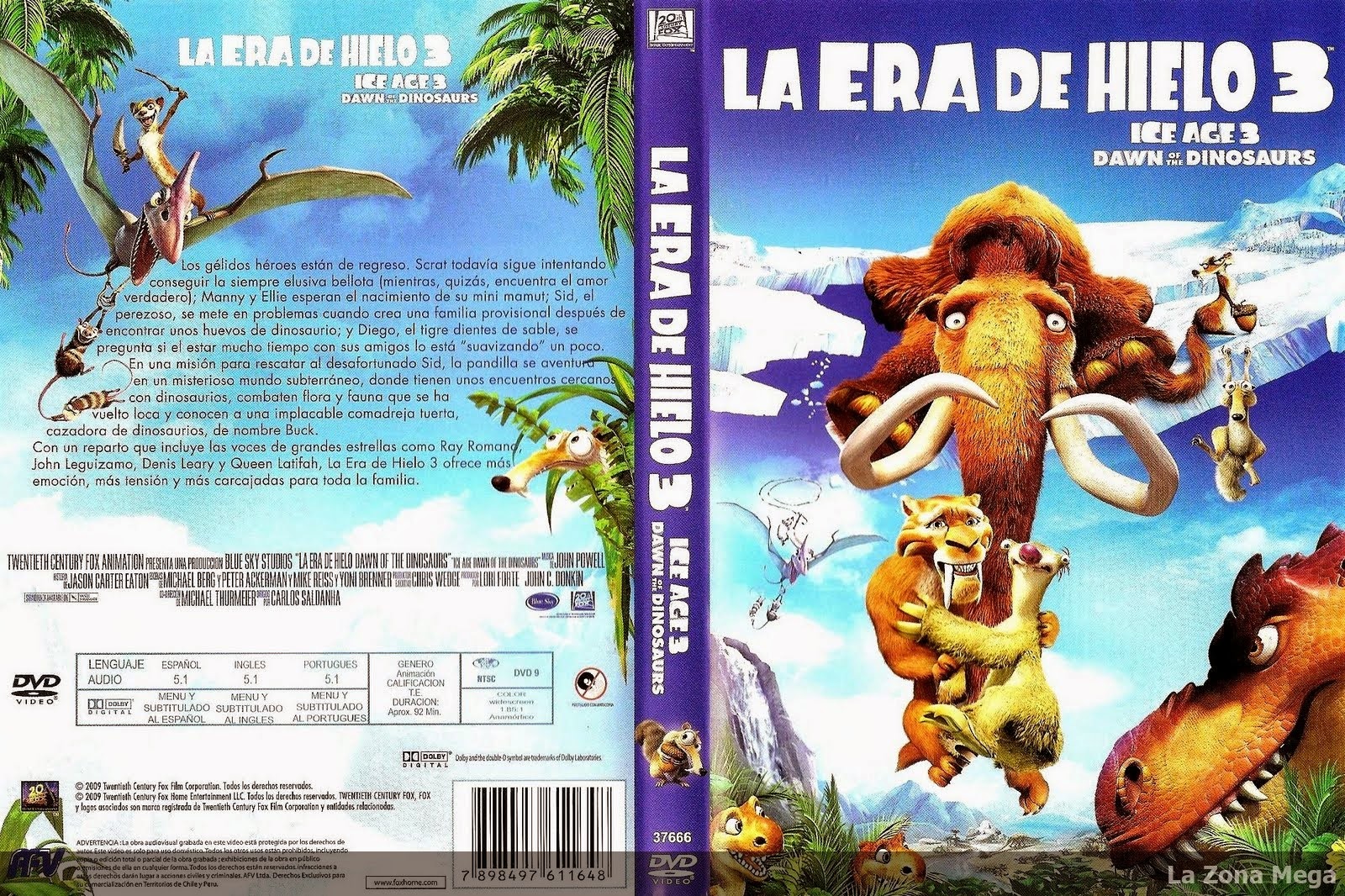 La Era de Hielo 3 DVDRip Español Latino La Zona Mega