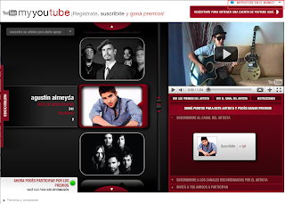 MyYouTube homepage for Argentina
