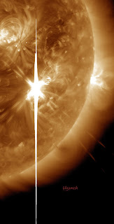ACTIVIDAD SOLAR - Tormenta Solar Categoría X2 - ALERTA NOAA 4