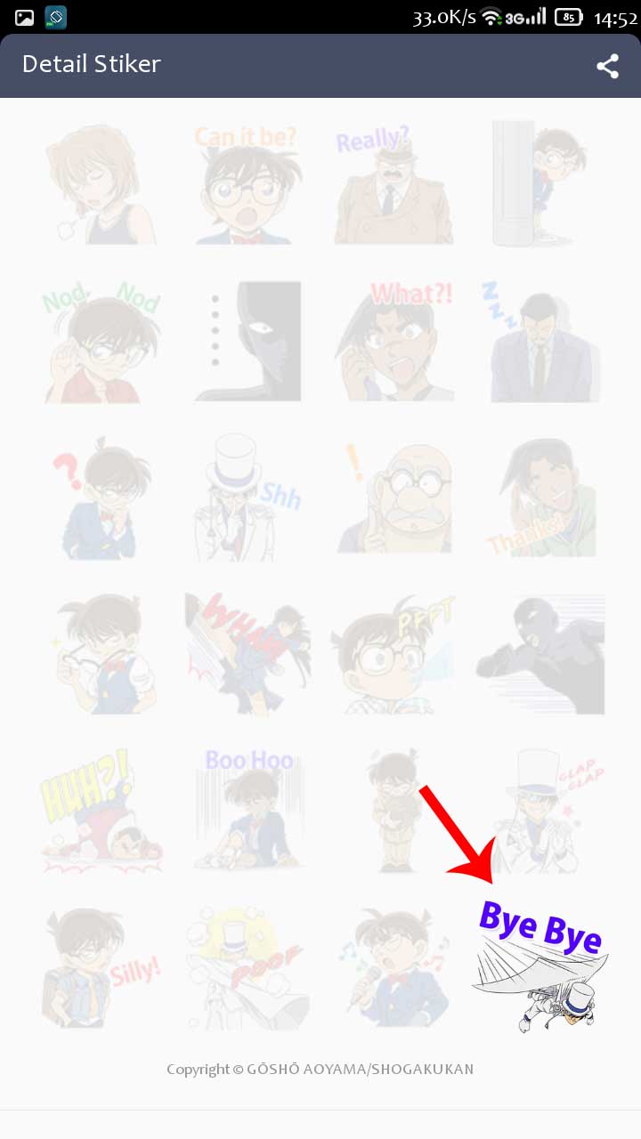 10+ Ide Cara Mendapat Stiker Conan Berbayar Secara Gratis ...