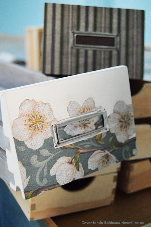 decorar cajones papel