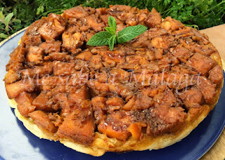 receta tarta tatin batata boniato dulce miel de caña