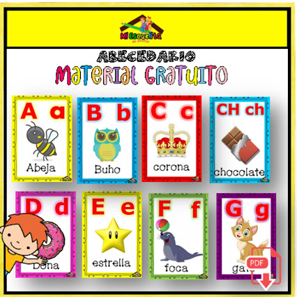 Abecedario para imprimir pdf