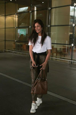 Photos: Sukhmani Sadana Spotted At Airport Arrival