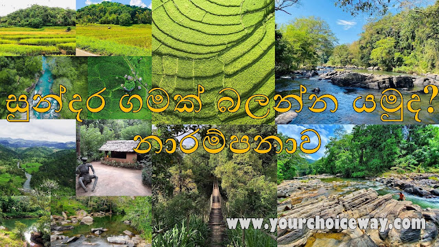 සුන්දර ගමක් බලන්න යමුද? - නාරම්පනාව 🍃🎋🌱☘️🌿 (Narampanawa) - Your Choice Way