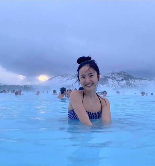 Ariel Lin Enjoys Herself in Iceland for the Lunar New Year Holidays
