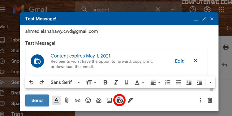 تعرف على كيفية إرسال رسائل سرية عبر Gmail