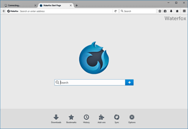 تحميل متصفح الويب واتر فوكس Waterfox للكمبيوتر