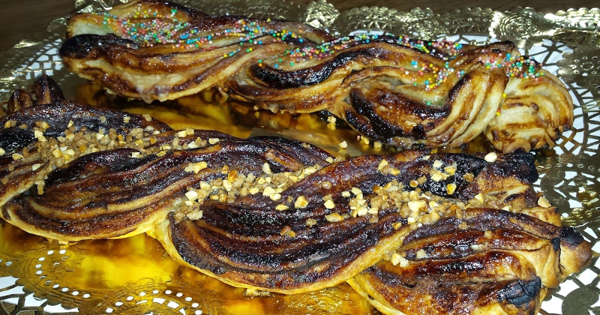 Las receticas de Anica: Trenzas de hojaldre con Nocilla image of Las receticas de Anica: Trenzas de hojaldre con Nocilla