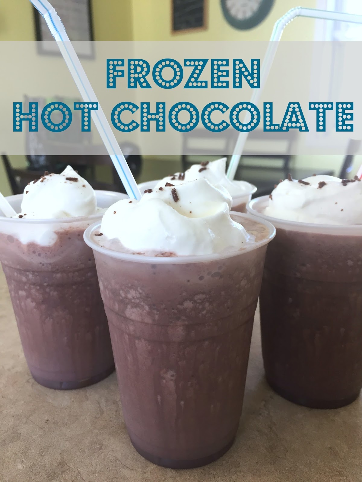 Kate's Kitchen Frozen Hot Chocolate