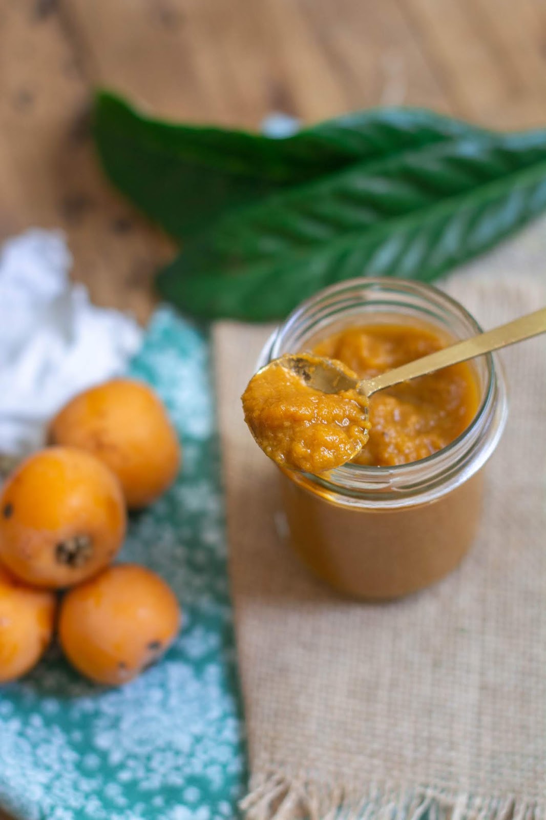 Compote de nèfles au gingembre Rosenoisettes