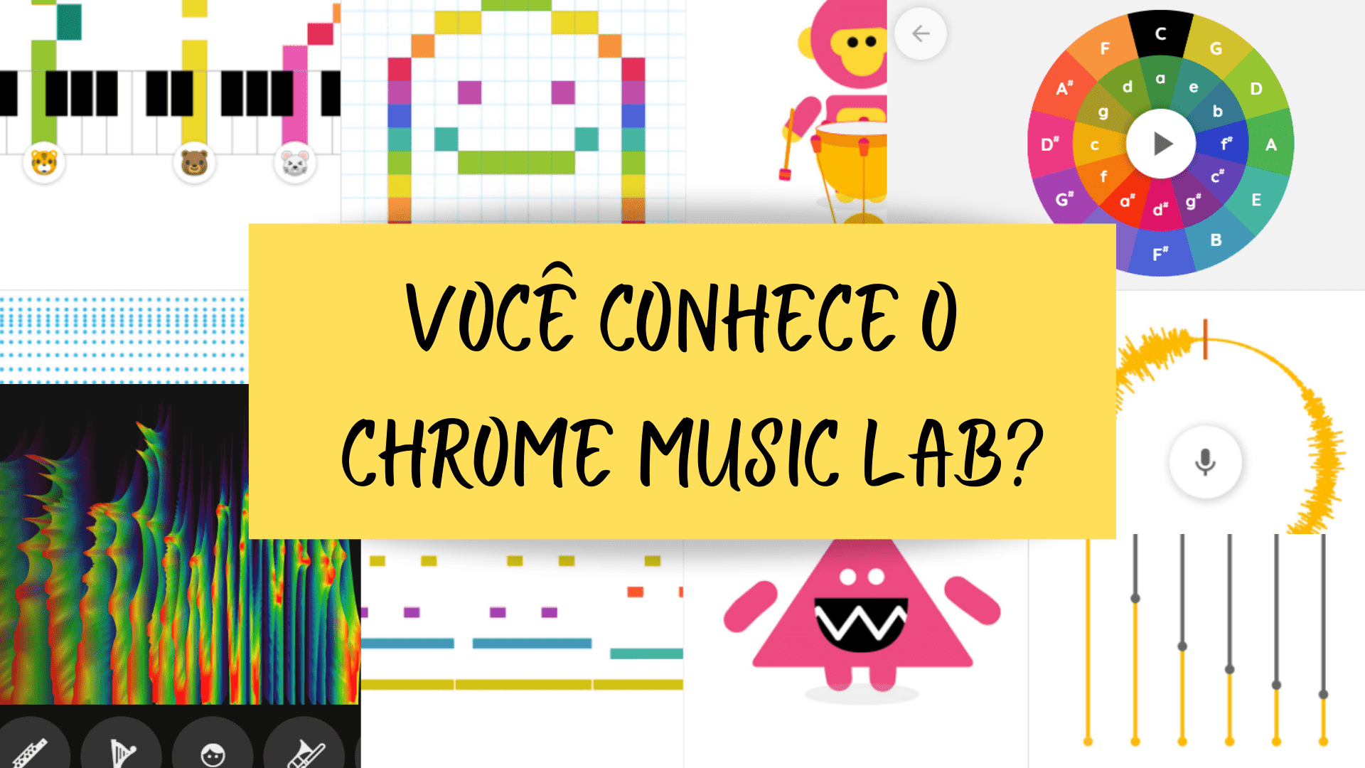 Você Conhece o Chrome Music Lab? Clave de C