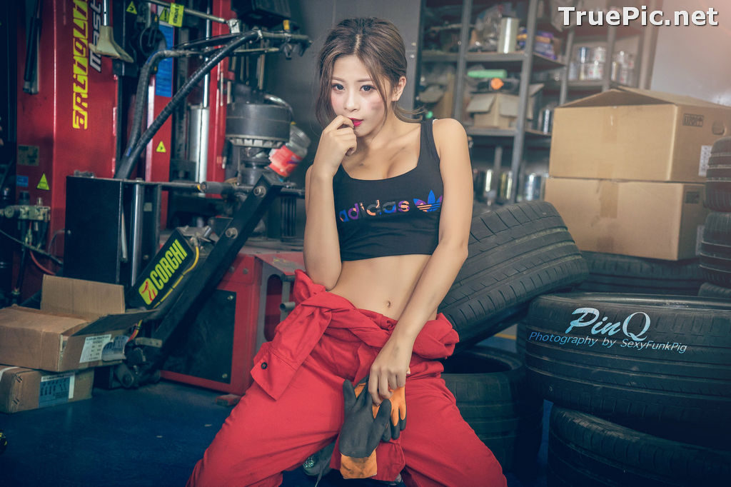 Image Taiwanese Model - PinQ憑果茱 - Hot Sexy Girl Car Mechanic - TruePic.net - Picture-20