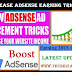 How To Get Increase Adsense Earning Tricks