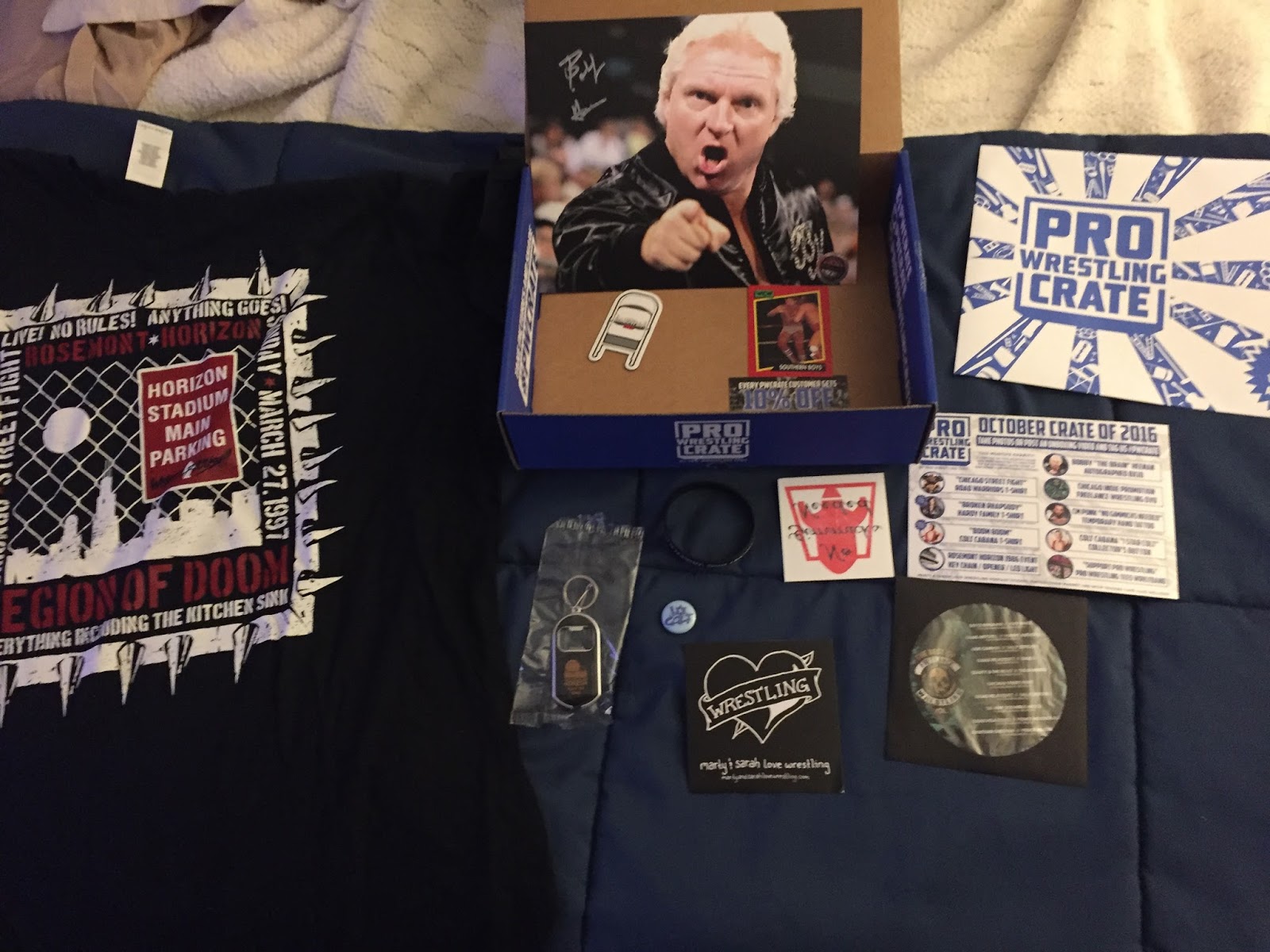 One Man Renegade Podcast My Last Pro Wrestling Crate