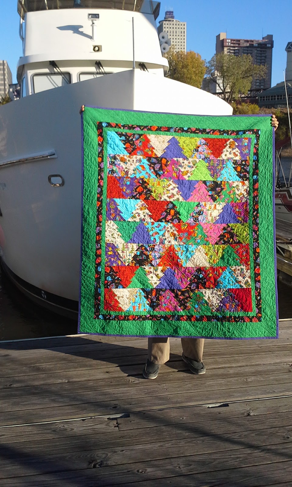 Quilt Odyssey Thanksgiving reveal