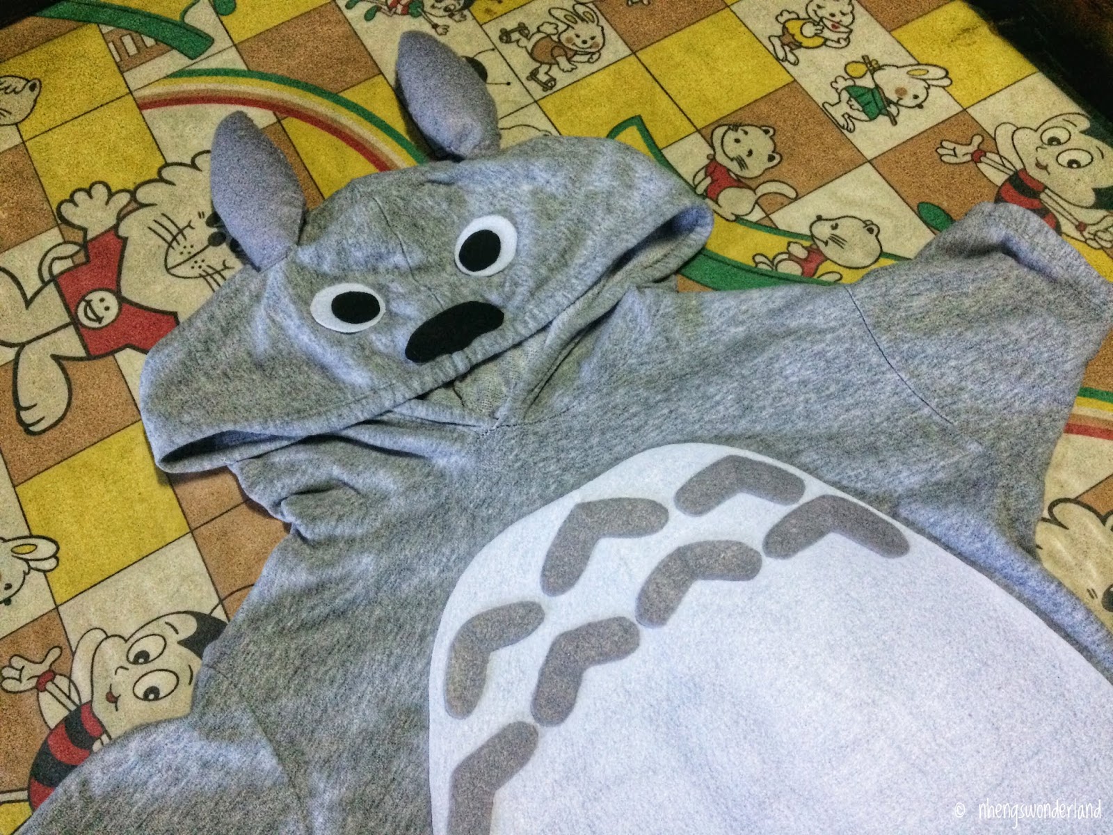 Easy DIY Totoro Costume Nheng's Wonderland