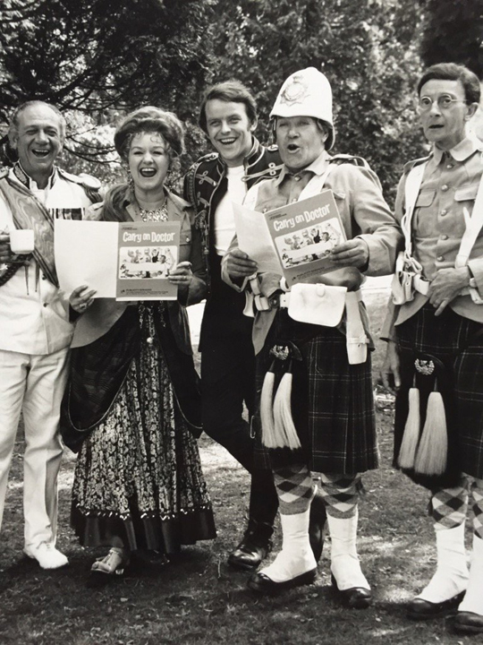 Carry On Up the Khyber Rare Behind the Scenes Photos
