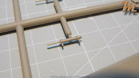 Hawker Hurricane MkIIc, 1/32 Fly models 32012 -  inbox review - gear legs