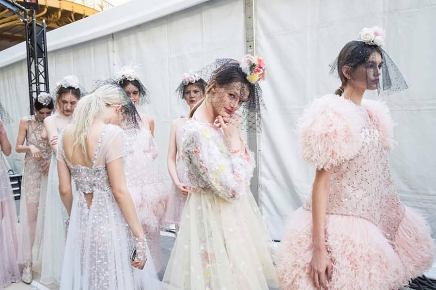 Chanel builds a giant waterfall – and more from SS18 Womenswear